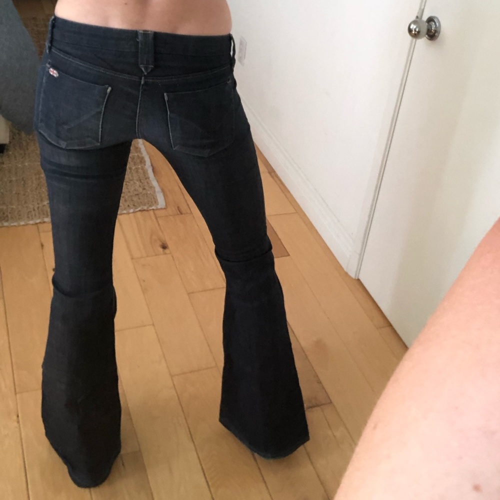 Hudson bell bottom flare jeans size 25